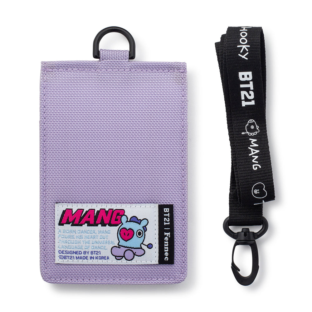 BT21 x Fennec - Neck Strap Card Holder