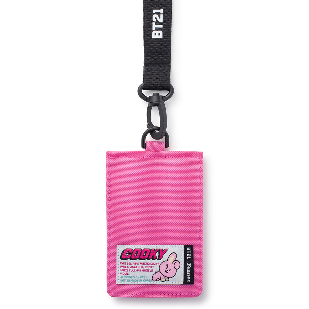 BT21 x Fennec - Neck Strap Card Holder