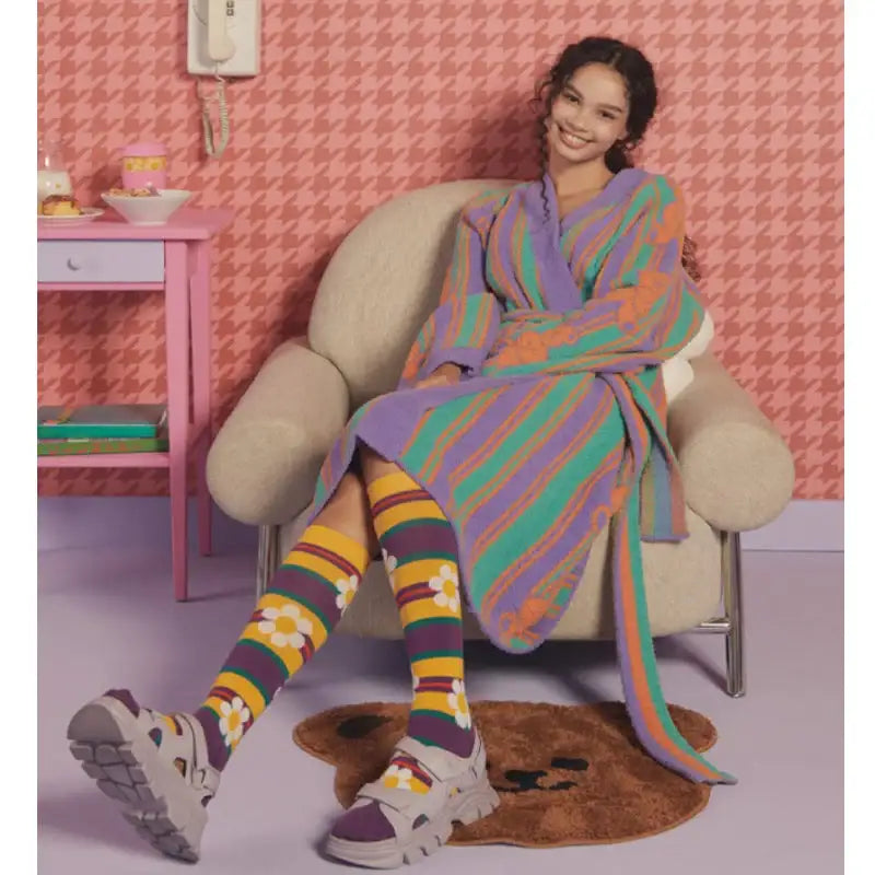 Wiggle Wiggle - Clumppy's Knee Socks - Wiggle Wiggle - Socks - Harumio