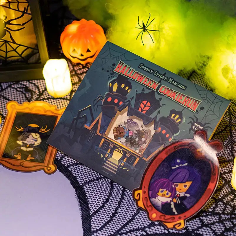 Cookie Run - Halloween Spooky Spider Mansion Set - Cookie Run - Accessories - Harumio