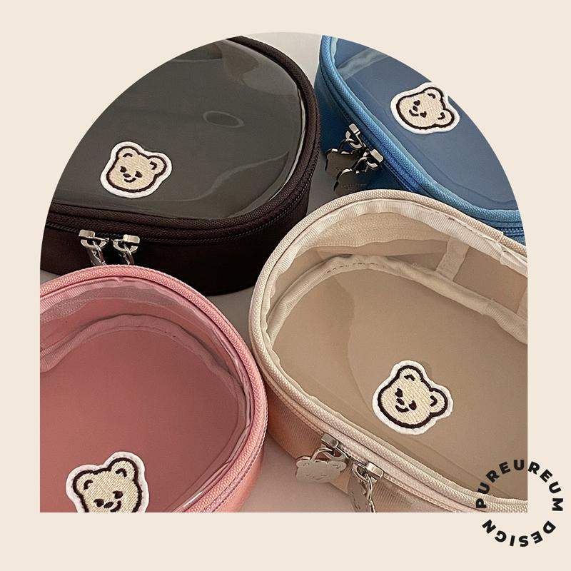 Pureureumdesign x 10x10 - Cupid Bear Clear Pouch - Pureureumdesign - Accesories - Harumio