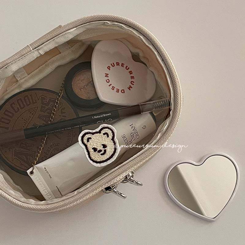 Pureureumdesign x 10x10 - Cupid Bear Clear Pouch - Pureureumdesign - Accesories - Harumio