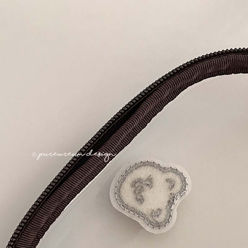 Pureureumdesign x 10x10 - Cupid Bear Clear Pouch