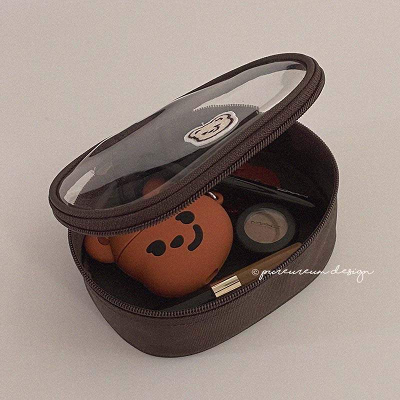 Pureureumdesign x 10x10 - Cupid Bear Clear Pouch - Pureureumdesign - Accesories - Harumio
