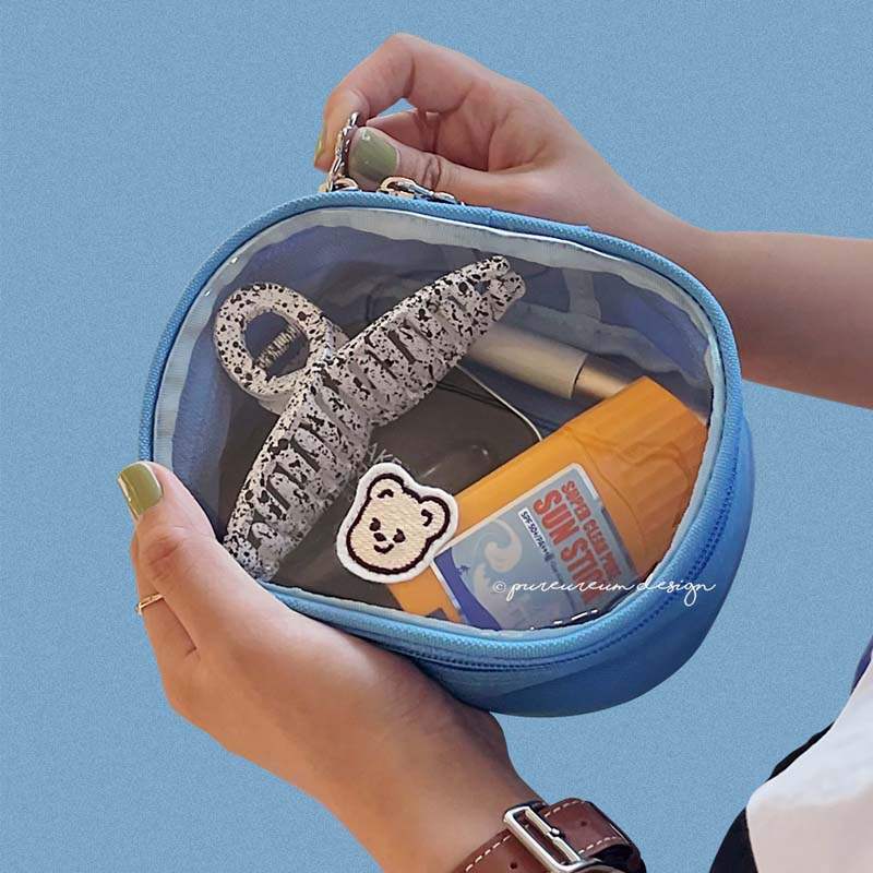 Pureureumdesign x 10x10 - Cupid Bear Clear Pouch - Pureureumdesign - Accesories - Harumio