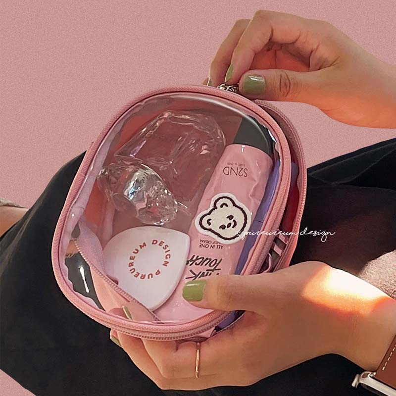 Pureureumdesign x 10x10 - Cupid Bear Clear Pouch