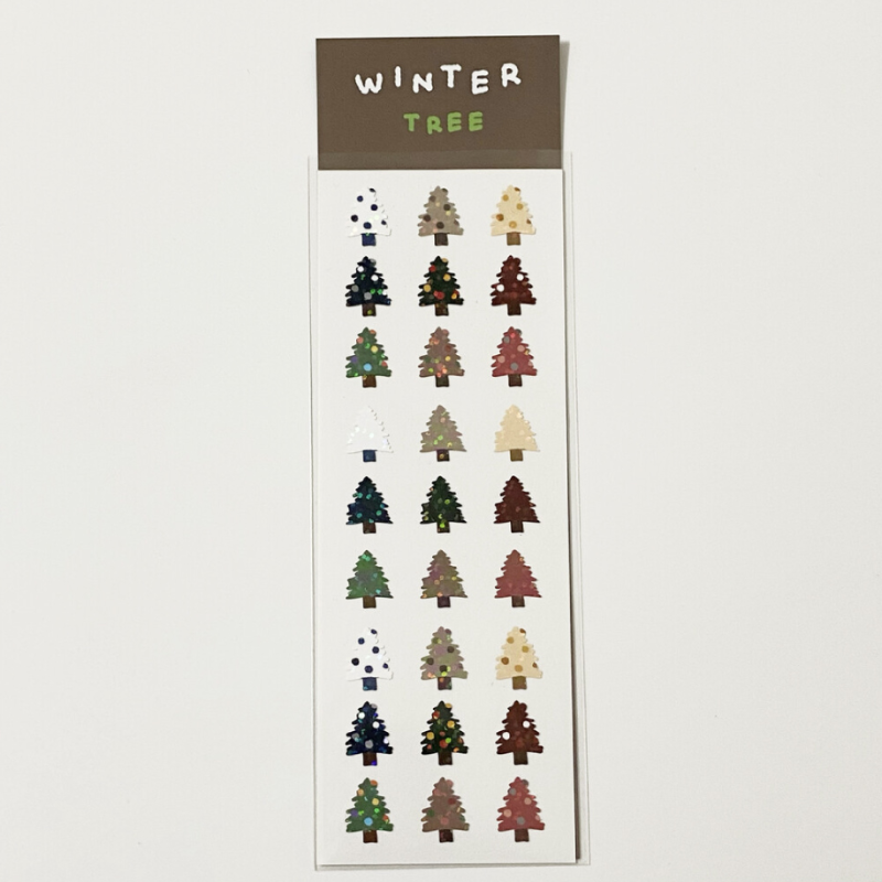Teteum - Winter Tree Sticker