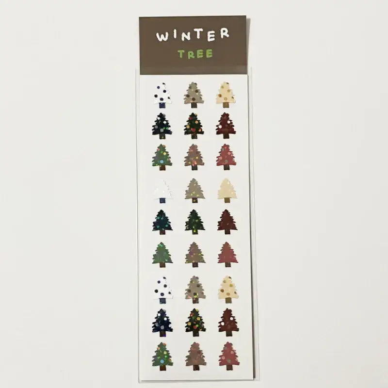 Teteum - Winter Tree Sticker - Teteum - Sticker - Harumio