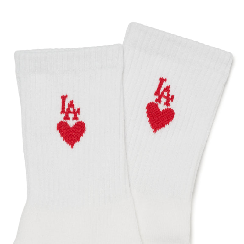 MLB Korea - Heart Monogram Socks