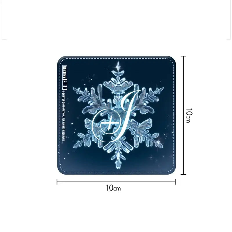 Destiny Child - Fabulous+ Logo Leather Coaster - Destiny Child - Home & Living, Accessories - Harumio