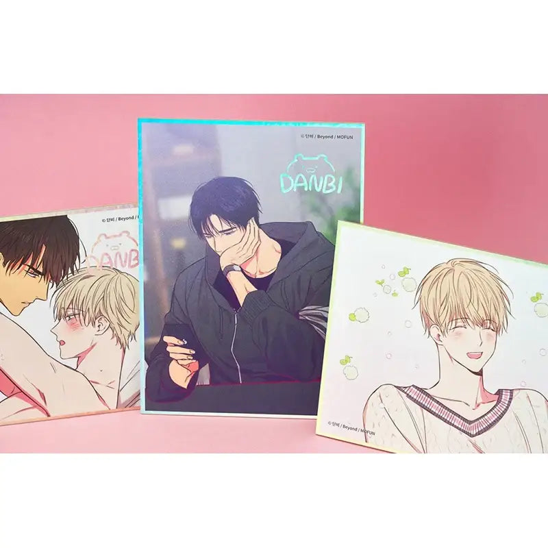 No Love Zone x MOFUN - Illustration Colored Paper Set Of 4 - No Love Zone x MOFUN - Accessories, Stationery - Harumio