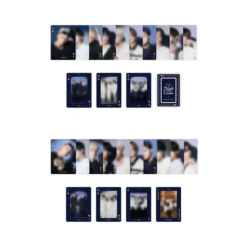 TREASURE - NIGHT GARDEN - Playing Card - TREASURE - Wallets - Harumio