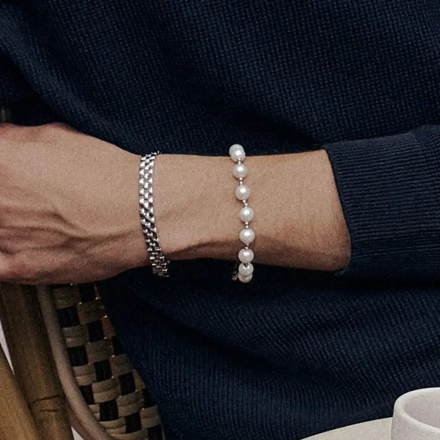OST - Plump 8mm Pearl Bracelet - OST - Jewelry - Harumio