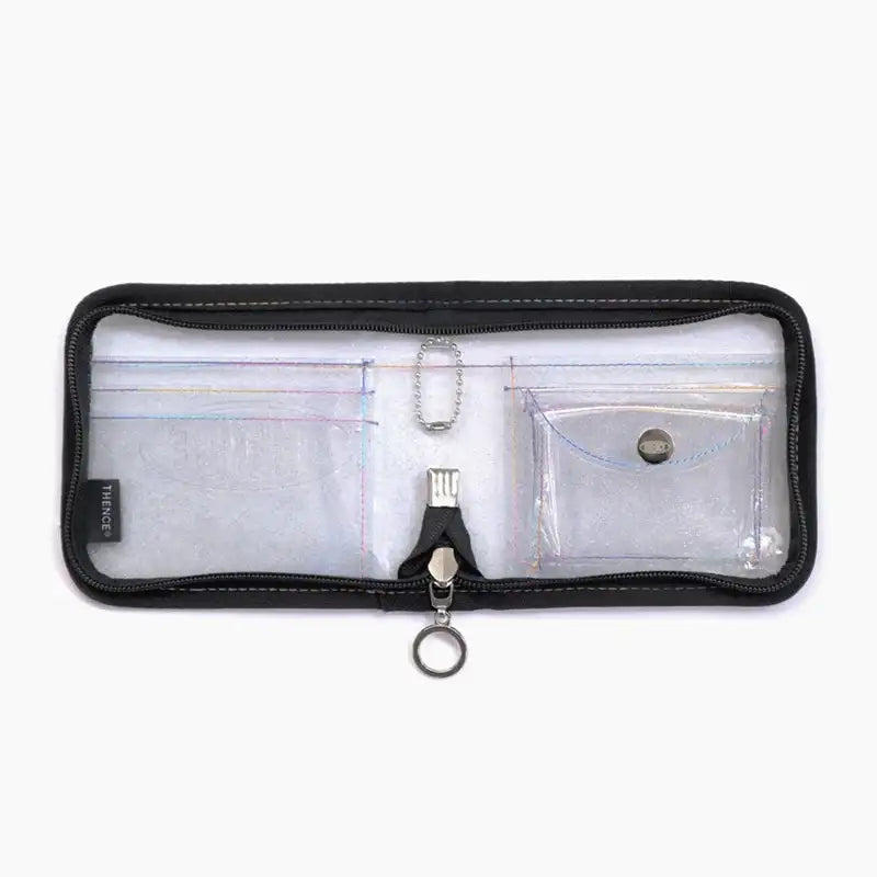 THENCE - PCC Sewing Glitter Wallet - Clear - THENCE - Wallet - Harumio