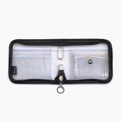 THENCE - PCC Sewing Glitter Wallet - Clear