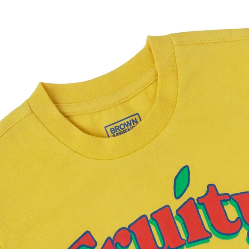 Line Friends - Fruity New Short Sleeve T-shirt - Kids - Line Friends - Clothes - Harumio