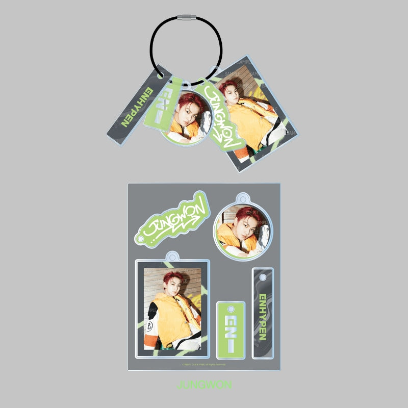 ENHYPEN - SADAME - Acrylic Keyring Set