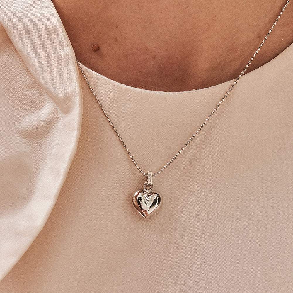 OST - Simple Private Heart Necklace - OST - Jewelry - Harumio