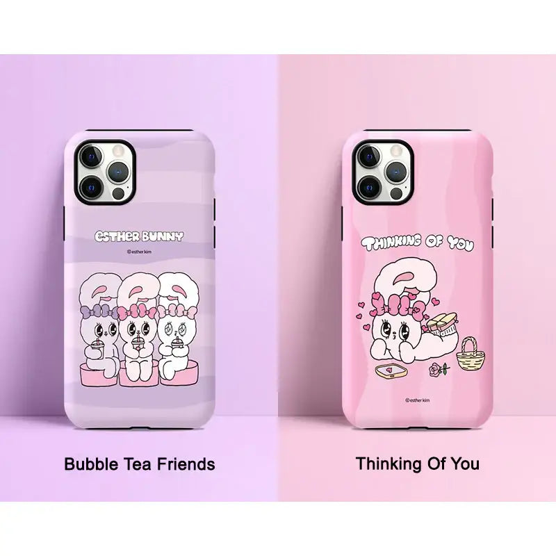 Esther Bunny - Guard Up Phone Case - Rainbow Series (iPhone) - Esther Bunny - Phone Cases - Harumio