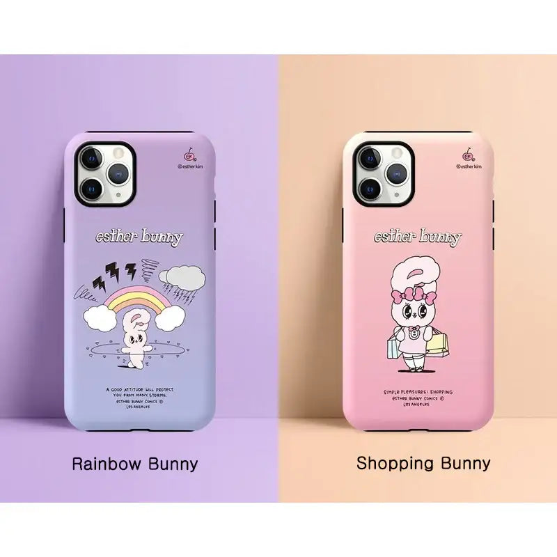 Esther Bunny - Guard Up Phone Case - Gradation Series (iPhone) - Esther Bunny - Phone Cases - Harumio