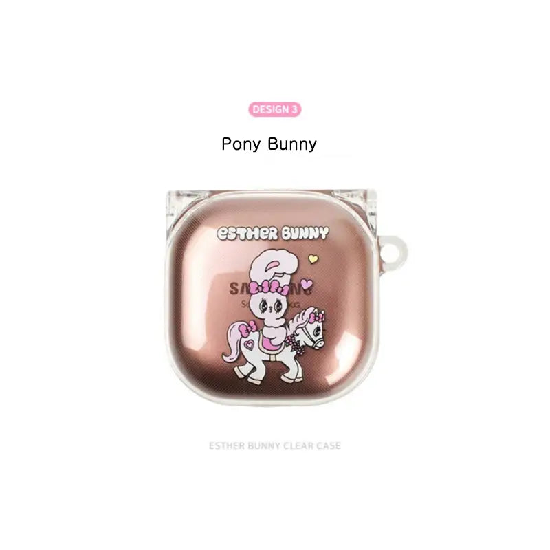 Esther Bunny - Clear Buds Case - Esther Bunny - Buds Case - Harumio