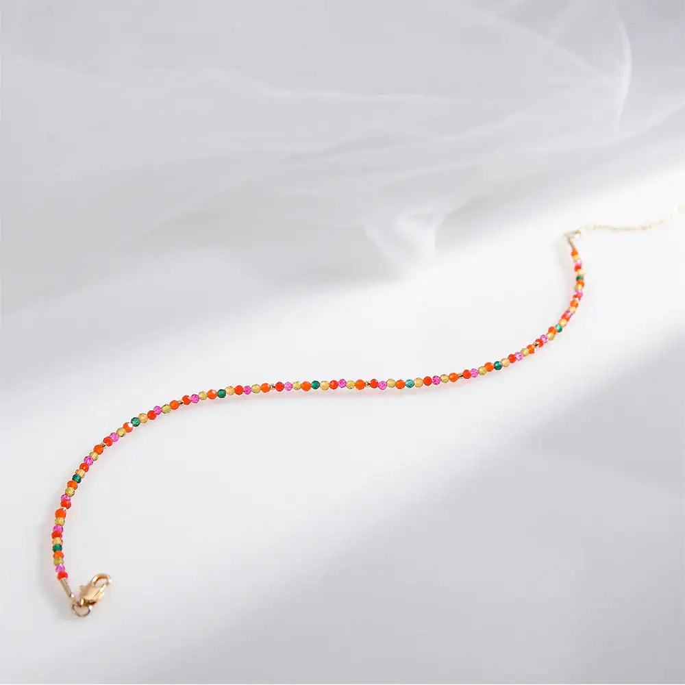 CLUE - Tropical Beads Anklet