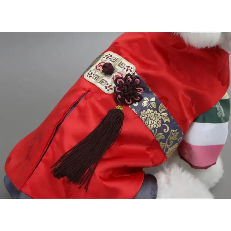 ITSDOG - Pet Colorful Striped Prince Hanbok - ITSDOG - Pet Clothes - Harumio