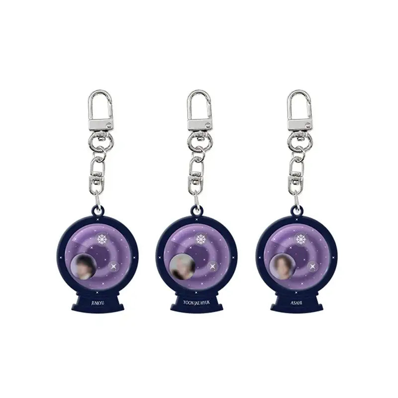 TREASURE - NIGHT GARDEN - Frame Photo Keyring - TREASURE - Keyrings - Harumio