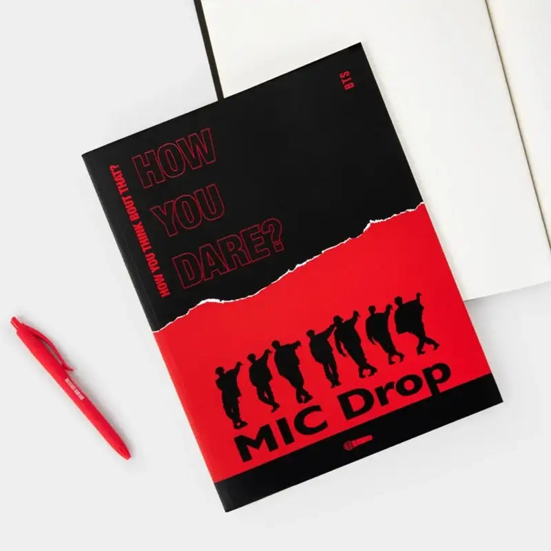 BTS - MIC Drop - Magazine Notes - BTS - Stationery - Harumio