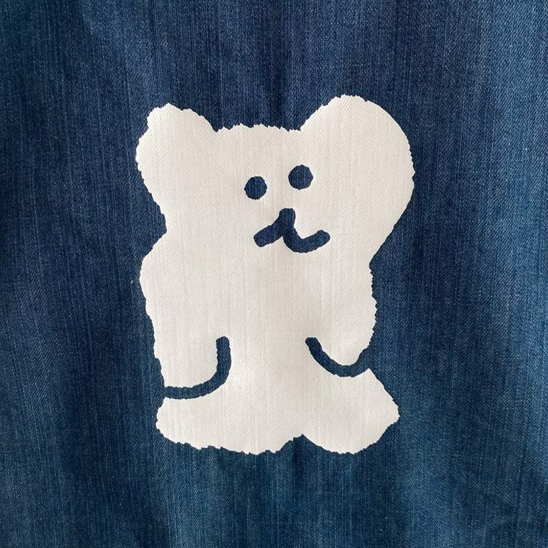 Dinotaeng - BOBO Denim Bag - Dinotaeng - Bags - Harumio