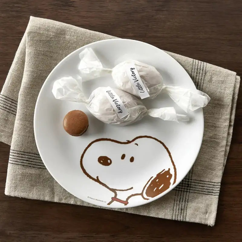 Corelle x Peanuts - Snoopy Friends - Round Plate - Modern House - Tableware - Harumio