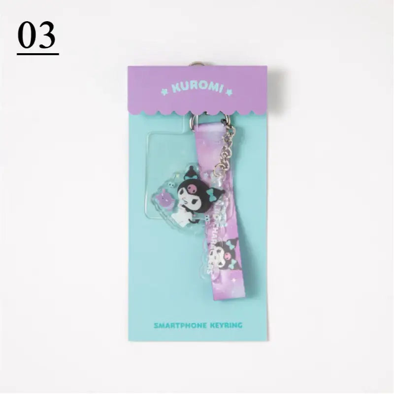 Sanrio x 10x10 - Clear Cell Phone Keyring - Sanrio - Keyrings - Harumio