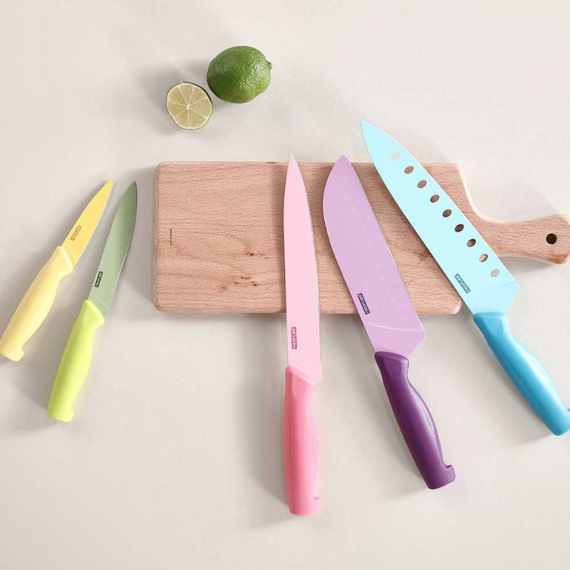 Neoflam - Antibacterial Color Knives Set of 5