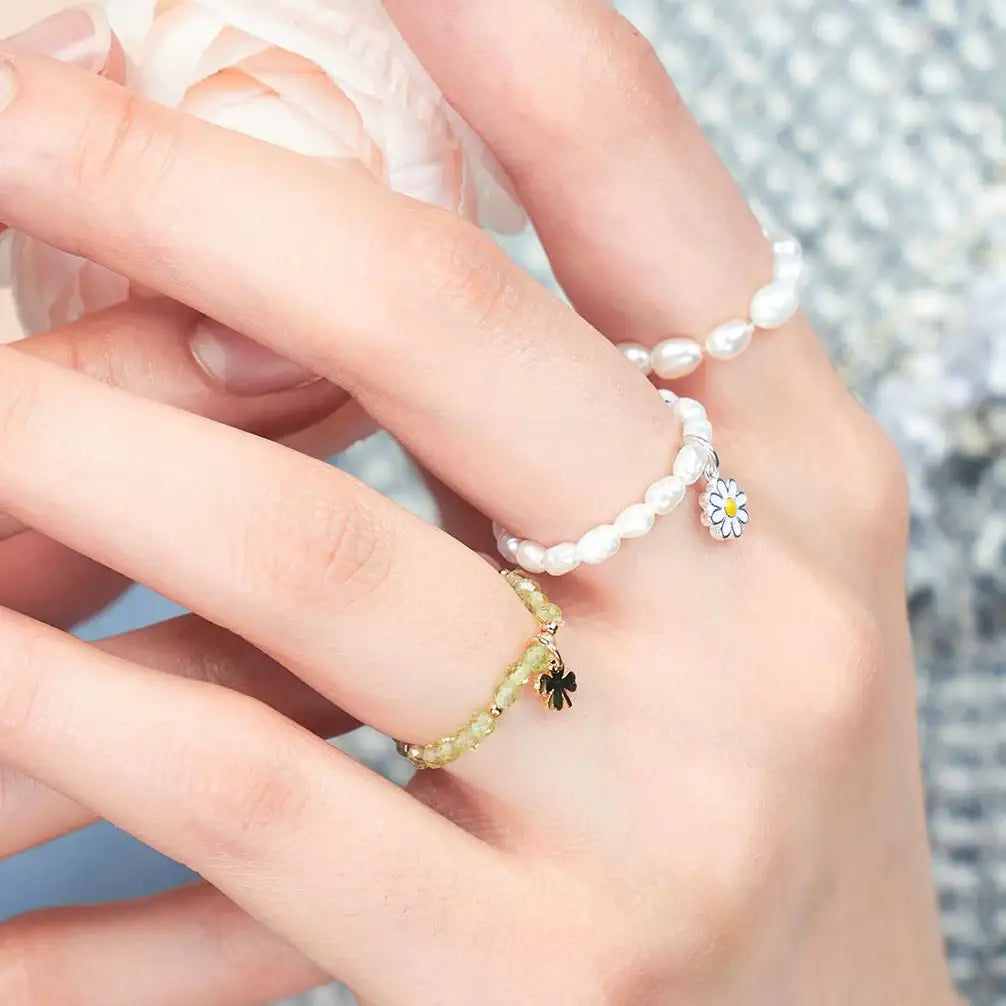 OST - Daisy Freshwater Pearl Ring - OST - Jewelry - Harumio