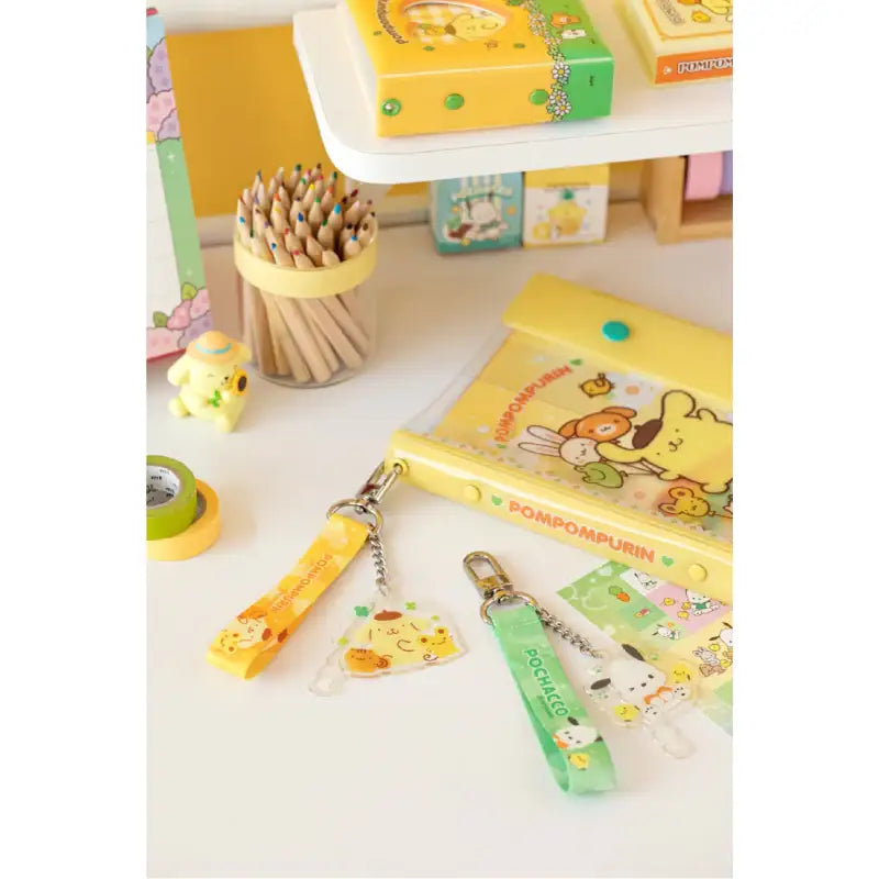 Sanrio x 10x10 - Clear Cell Phone Keyring - Sanrio - Keyrings - Harumio