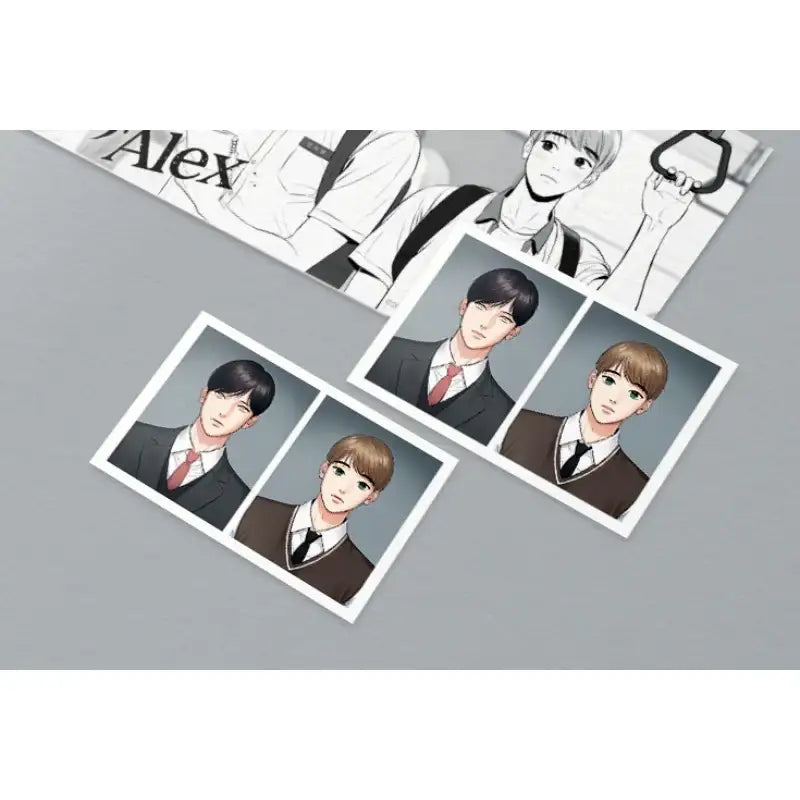 BJ Alex - ID Photo + Polaroid (School Uniform Ver.) - Lezhin - ID Photo - Harumio