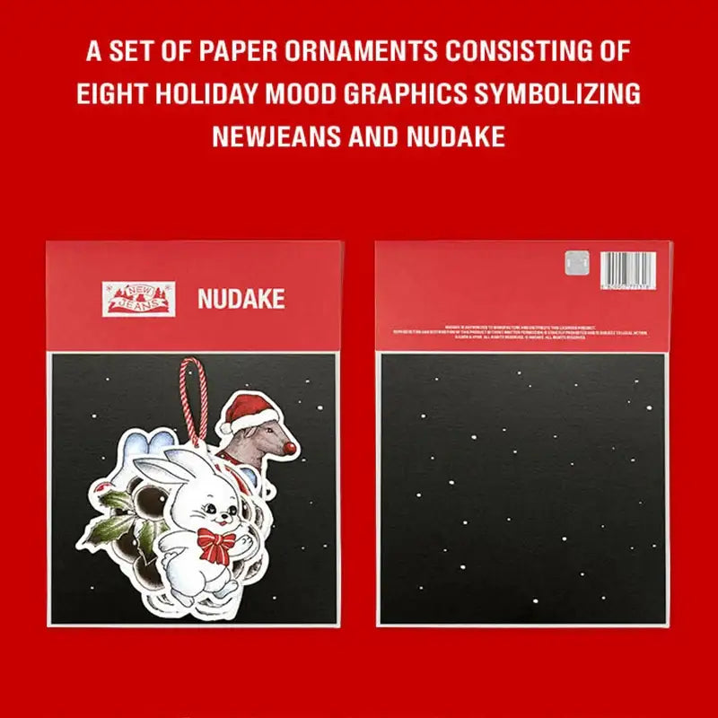 NewJeans - NU+JEANS - Paper Ornament - NewJeans - Decorations - Harumio