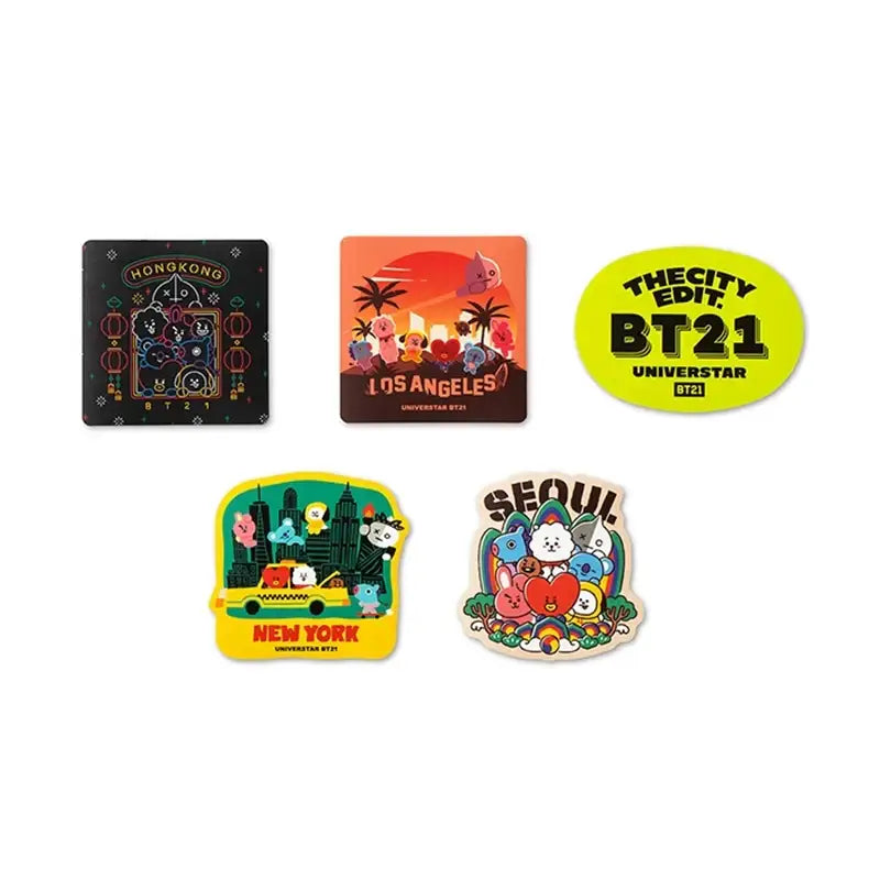 BT21 - City Edition Seoul - Sticker Pack - BT21 - Sticker - Harumio