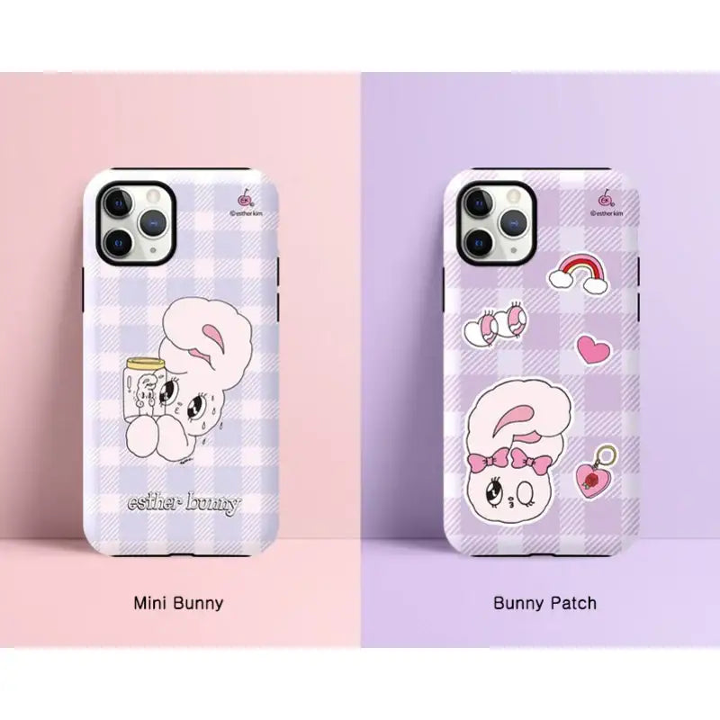 Esther Bunny - Guard Up Phone Case - Pattern Series (iPhone) - Esther Bunny - Phone Cases - Harumio