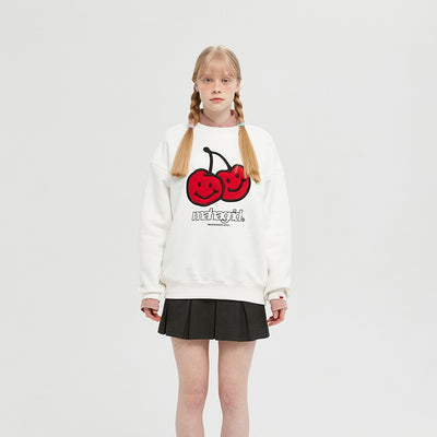 Kirsh x Mahagrid - Big Doodle Cherry Sweatshirts