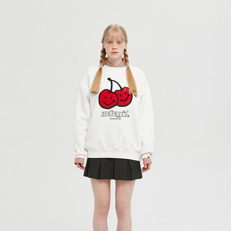 Kirsh x Mahagrid - Big Doodle Cherry Sweatshirts