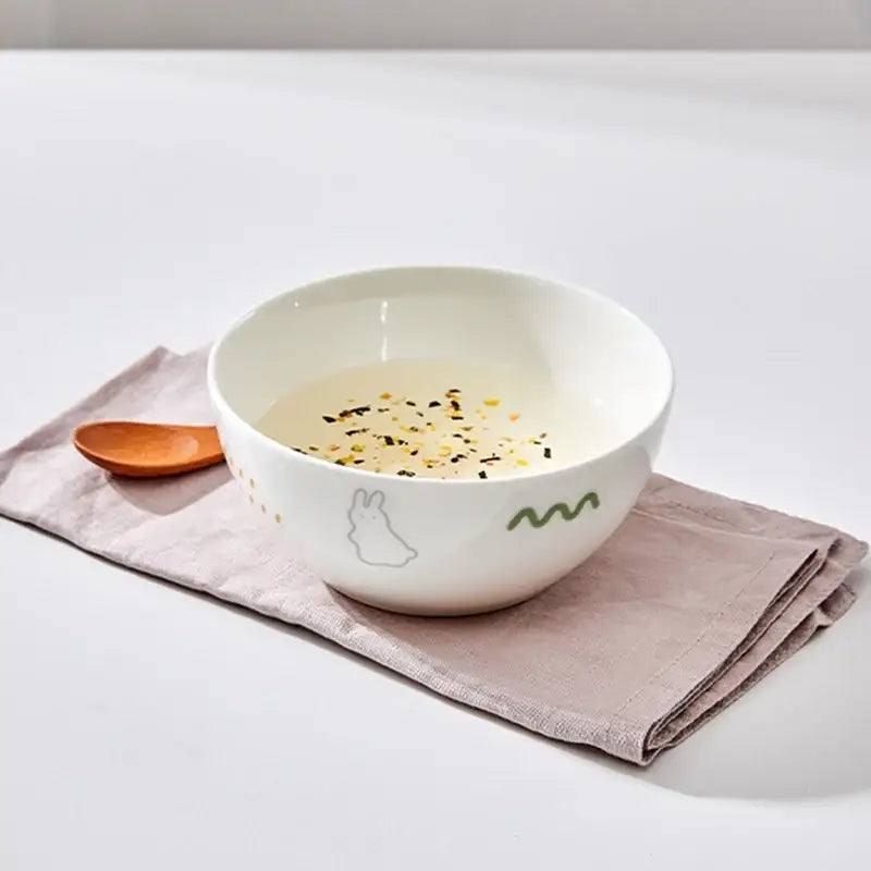 Korean Little Buddy Pom Pom - Rice Bowl - Modern House - Bowls - Harumio