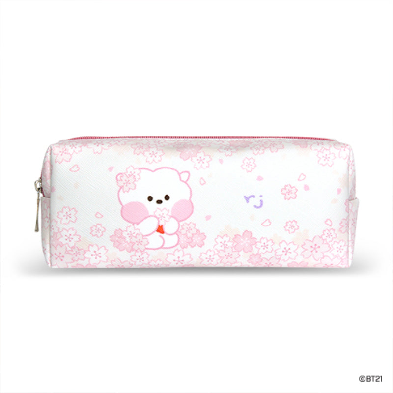 Monopoly x BT21 - Minini Pen Pouch - Cherry Blossom