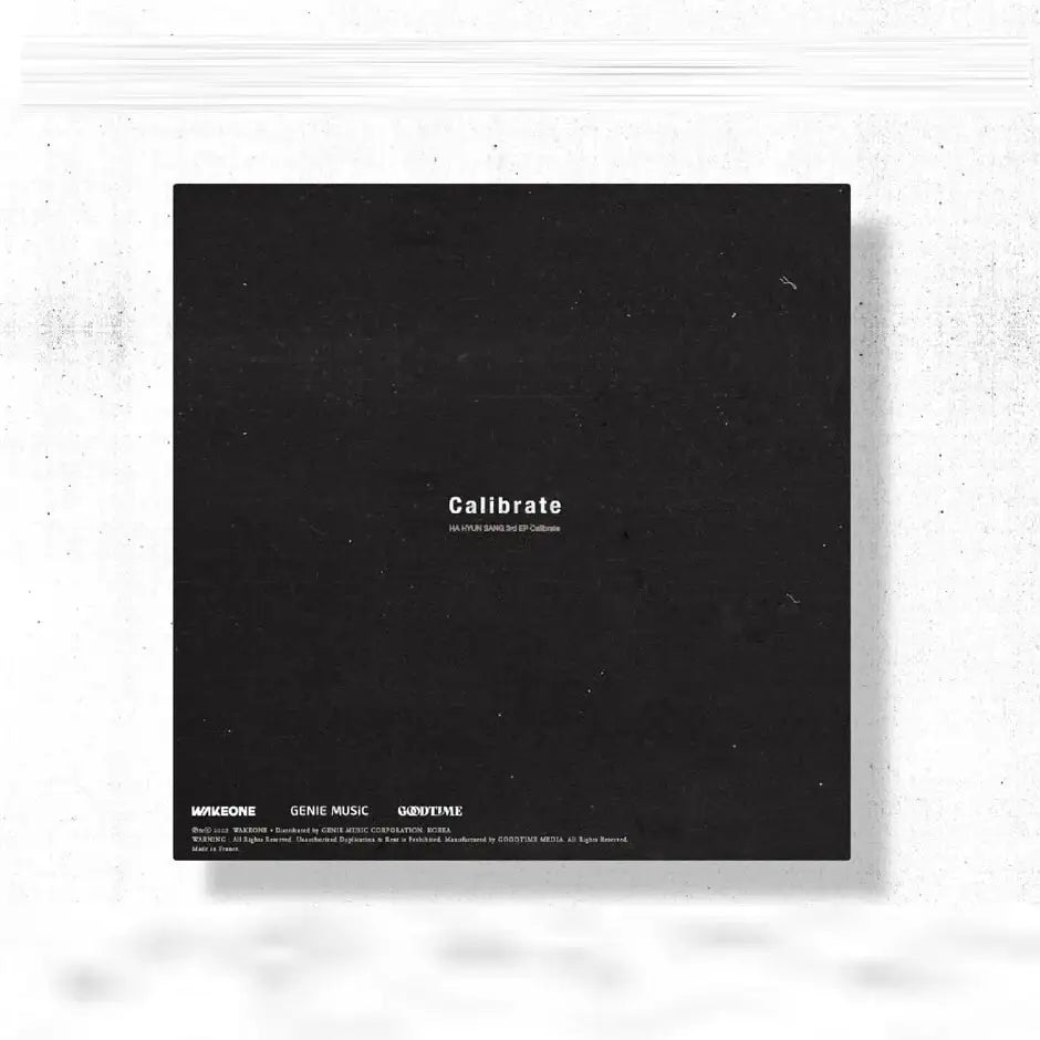 Ha Hyun-sang - CALIBRATE : 3rd EP Album – Harumio