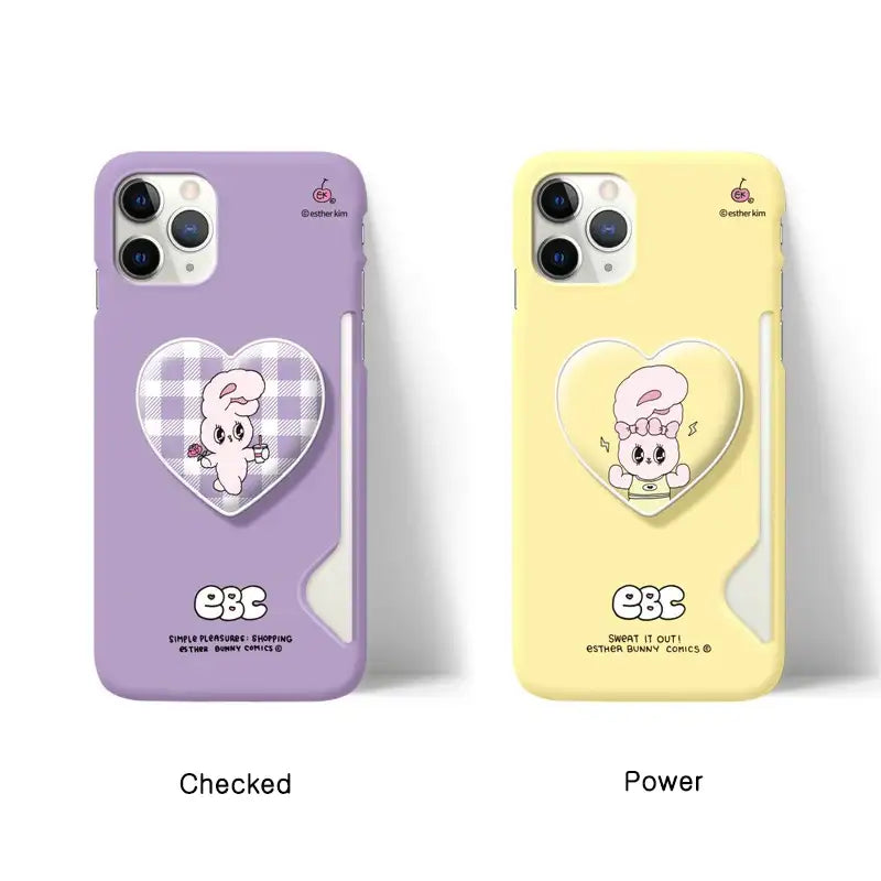 Esther Bunny - Heart Tok Card Case - Esther Bunny - Phone Cases - Harumio