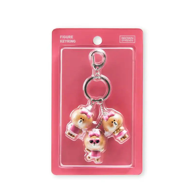 Line Friends - Noisy Keyring - Line Friends - Keyring - Harumio