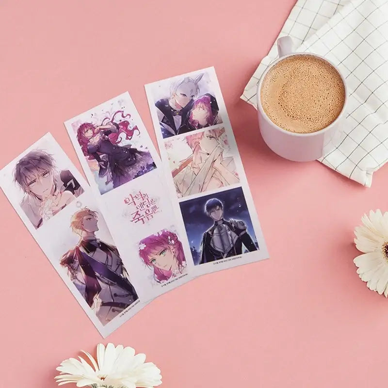Villains Are Destined to Die - Translucent Frame Sticker Vol.1 - D&C WEBTOON Biz - Accessories - Harumio