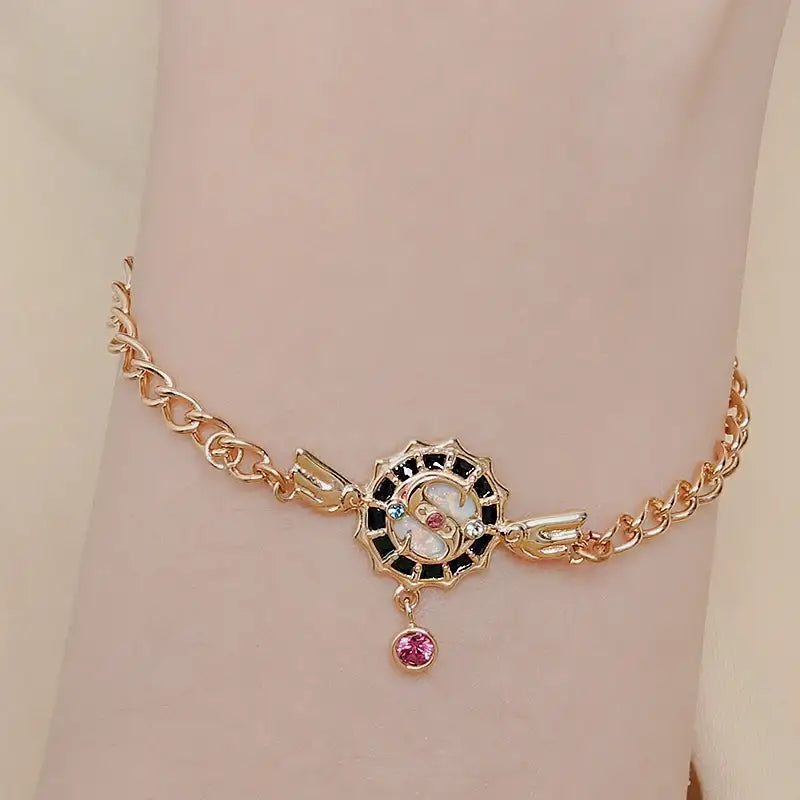 Saint Tail x Clue - Sherlock's Medallion Silver Bracelet - CLUE - Jewelry - Harumio