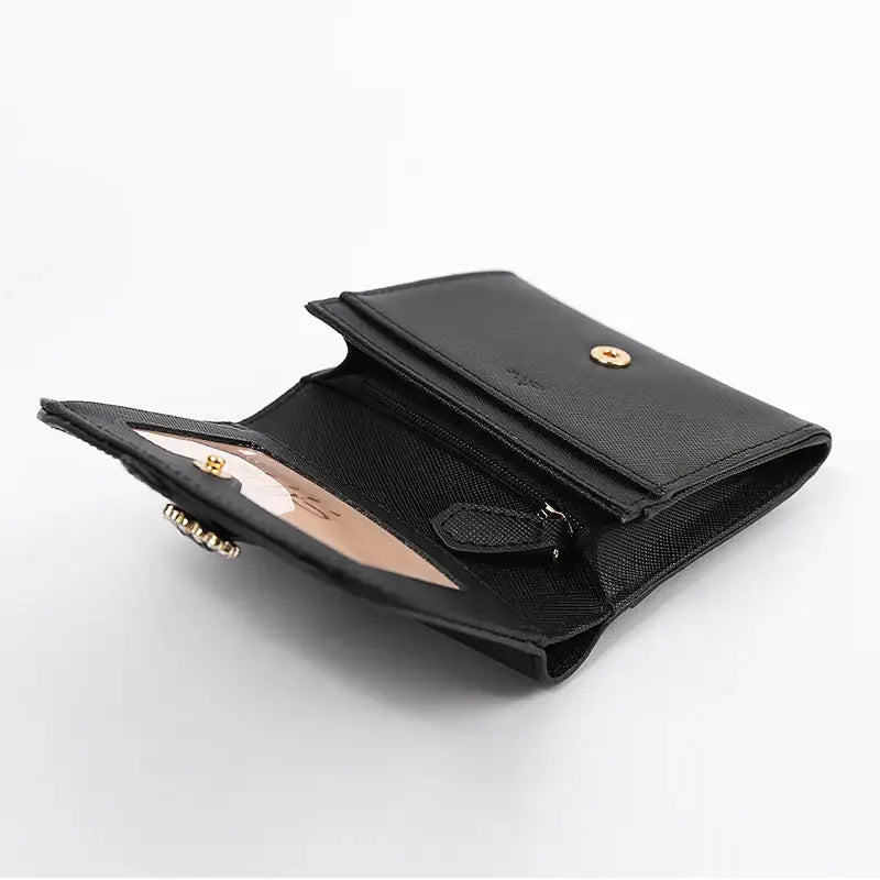 CLUE - Shine Stone Flat Black Card Holder - CLUE - Accessories - Harumio