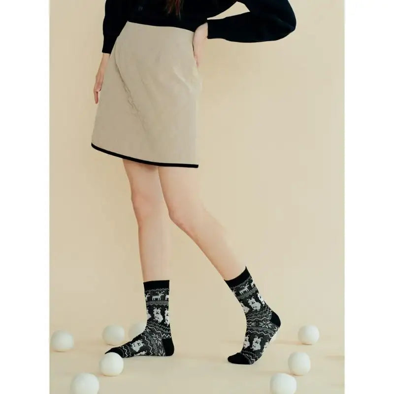 Dinotaeng - Rudolph Quokka Nordic Socks - Dinotaeng - Socks - Harumio
